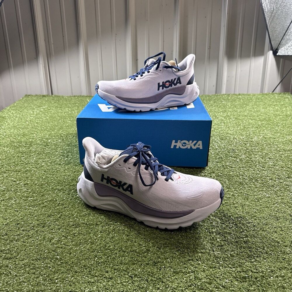 HOKA Arahi 8 Women's Size 9 Running Shoes Gray Navy
